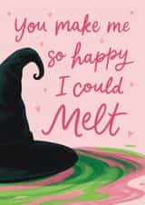 Pretty Anniversary/Valentine's Day Card - Wicked - I Could Melt created by Sydney Jo Designs