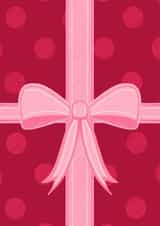 Festive Present Christmas Card for Friends or Family created by Hswdesigns