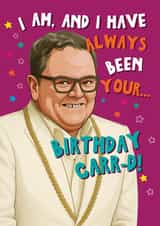 Funny Birthday Card - Alan Carr - The Celebrity Traitors created by Artsy Gift Co