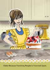 Funny Birthday/mothers day or all round greetings card for mum or friend created by Bizzie Lizzie