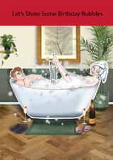 Let's share some birthday bubbles created by Bizzie Lizzie