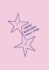 Happy Birthday Shiny Super Star! created by Amelia Katharine