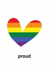 LGBTQ+ Card to Celebrate Your Relationship - Valentine's Day created by Hello Sausage