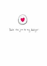 Jam Dodger Valentine's Day Card created by Happy Street