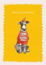 Funny Christmas Card - Don't Eat Yellow Snow created by Poet and Painter