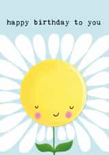 Cute Birthday Card - Daisy - For Her created by Bexy Boo