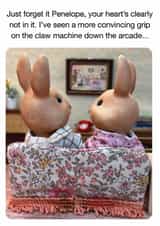 Funny Anniversary Card – Claw Machine Grip - Hand Job created by Brainbox Candy