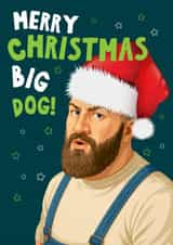 Funny Christmas Card - Joe Marler - The Celebrity Traitors created by Artsy Gift Co