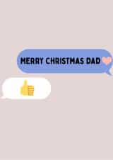 Funny Christmas Card For Dad created by Tori Sturgess