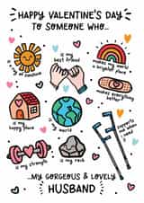 Cute Valentine’s Day Card for Husband – Heartfelt and Meaningful created by Lyndsay Moon