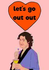 Funny, cheeky, Valentine’s Day card. Perfect for Micky Flanagan fans. created by Peter Cole Puns