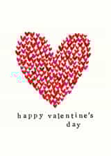 Classic Valentine's Day Card - Hearts created by Sea & Tea