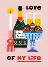 Cute Valentine's Day Card - For Significant Other - Love of My Life created by Folio | Ian Owen