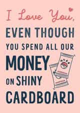 Funny Valentines Day Card - For Pokemon Loving Partner created by Kimberley Designs