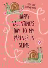 Cute and Quirky Valentine's Day Card for Significant Other created by Holly Bushnell Illustration