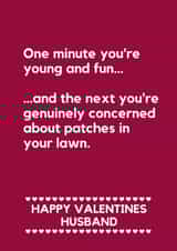Funny Gardening Valentines Card – For Husband with Green Fingers created by Making Lemonade