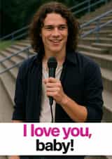 Fun Valentine’s Day Card - Patrick Verona - 10 Things I Hate About You created by Kate Everett