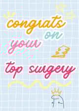 Congratulations on your top surgery created by The Biebs Collective