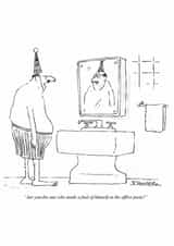 Funny Birthday/Christmas Card - Post-Party Reality Check created by Punch Limited