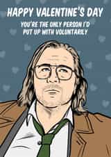Funny Valentine's Day card with Jackson Lamb (Gary Oldman) from Slow Horses. created by Graham Sanders