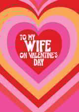 Wife Valentine's Day Card created by Paper Salad