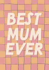 Classic Mother's Day Card - For Mum - Best Mum Ever created by Sweetlove Press