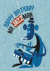 Cool Jazz birthday created by John Haslam