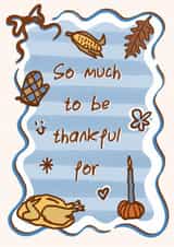 Thanksgiving | Family & Friends | Traditional |  Cosy | Card | Autumn Vibes created by Lisa Wardle