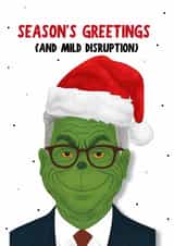 Keir Starmer Christmas Card - Politic Pun - Xmas Humour - Grinch Inspired created by ElleJae Crafts