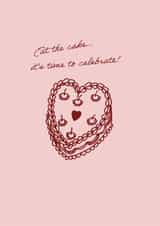 Cute celebration card for marking any occasion. created by Kate Seaward