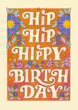 Pretty Birthday Card – Retro Florals created by Ohh Deer