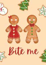 Sarcastic christmas cars created by Anna Green