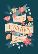 Classic Mother's Day Card - Floral created by The Pattern Press