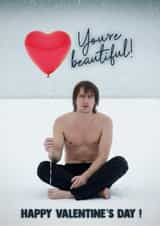 Funny Valentine’s Day Card - James Blunt - You’re Beautiful created by I Draw Stuff 