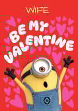 Funny Valentine’s Card – Minions – For Wife created by Danilo