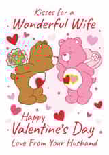 Cute Valentine’s Day Card - For Wife – Care Bears Love Card created by Danilo