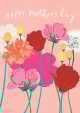 Pretty Mother's Day Card - Floral Stems created by Louise Tiler
