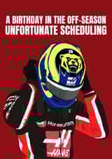 F1 OFF SEASON BIRTHDAY OLLI BEARMAN created by DanAllen20