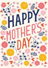 Classic Mother's Day Card - Pretty Florals created by The Boy and the Bear