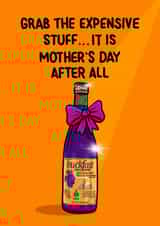 Funny Mother’s Day Card Featuring A Scottish Favourite - Buckfast Themed Card created by ZB CREATIVE