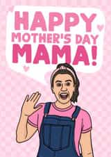 Cute Mother's Day Card - Mama - Ms Rachel created by Studio Doodles