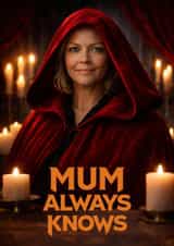 Funny Birthday Card for Mum – Mum Knows Things – The Traitors created by Dottie Mottie