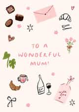 Pretty Mothers Day/ Birthday Card created by Lauren Barclay