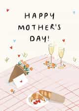 Cute Mother's Day Picnic Card created by Lauren Barclay