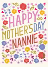 Mother's Day - Nannie - Flowers created by The Boy and the Bear