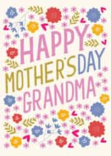 Mother's Day - Grandma - Flowers created by The Boy and the Bear