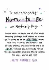 Heartfelt Mother's Day Card - For Mum-To-Be - Pregnancy created by Kreate Paper Co.