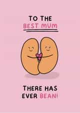 Super Cute Best Mum Card created by The Positiveway8