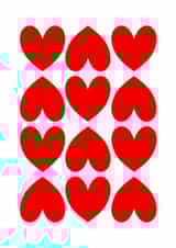 Cute Love Heart Friendship Card created by Wits & Giggles