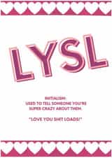 Valentine's Day or ANY day you want to tell someone you're crazy about them! created by Adam n Eve It